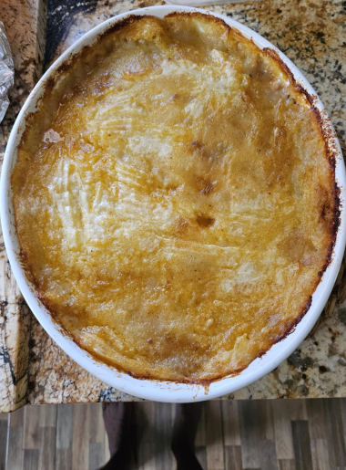 Caribbean Chicken Shepherds Pie